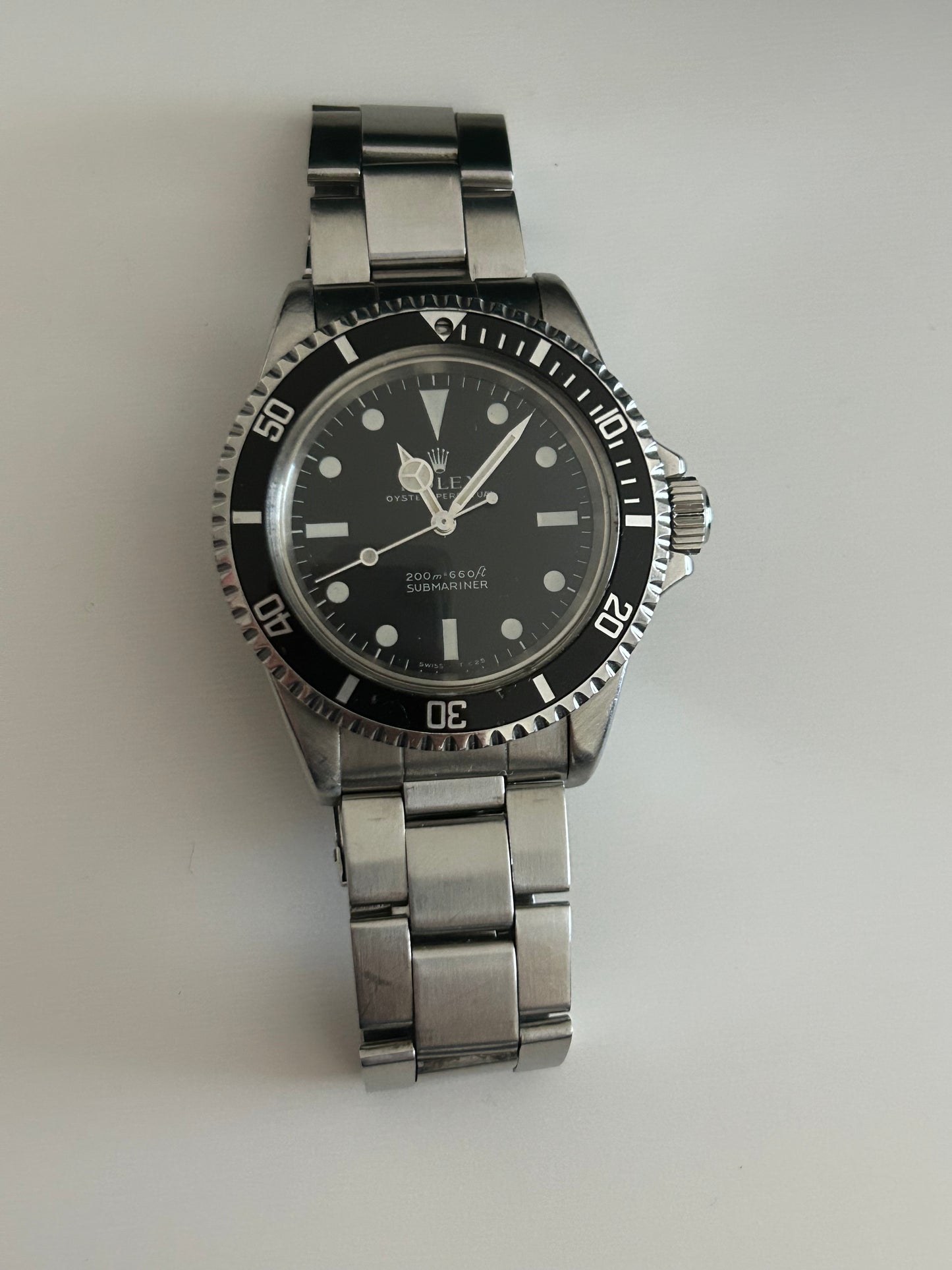 Rolex Submariner 5513 meter First 1967