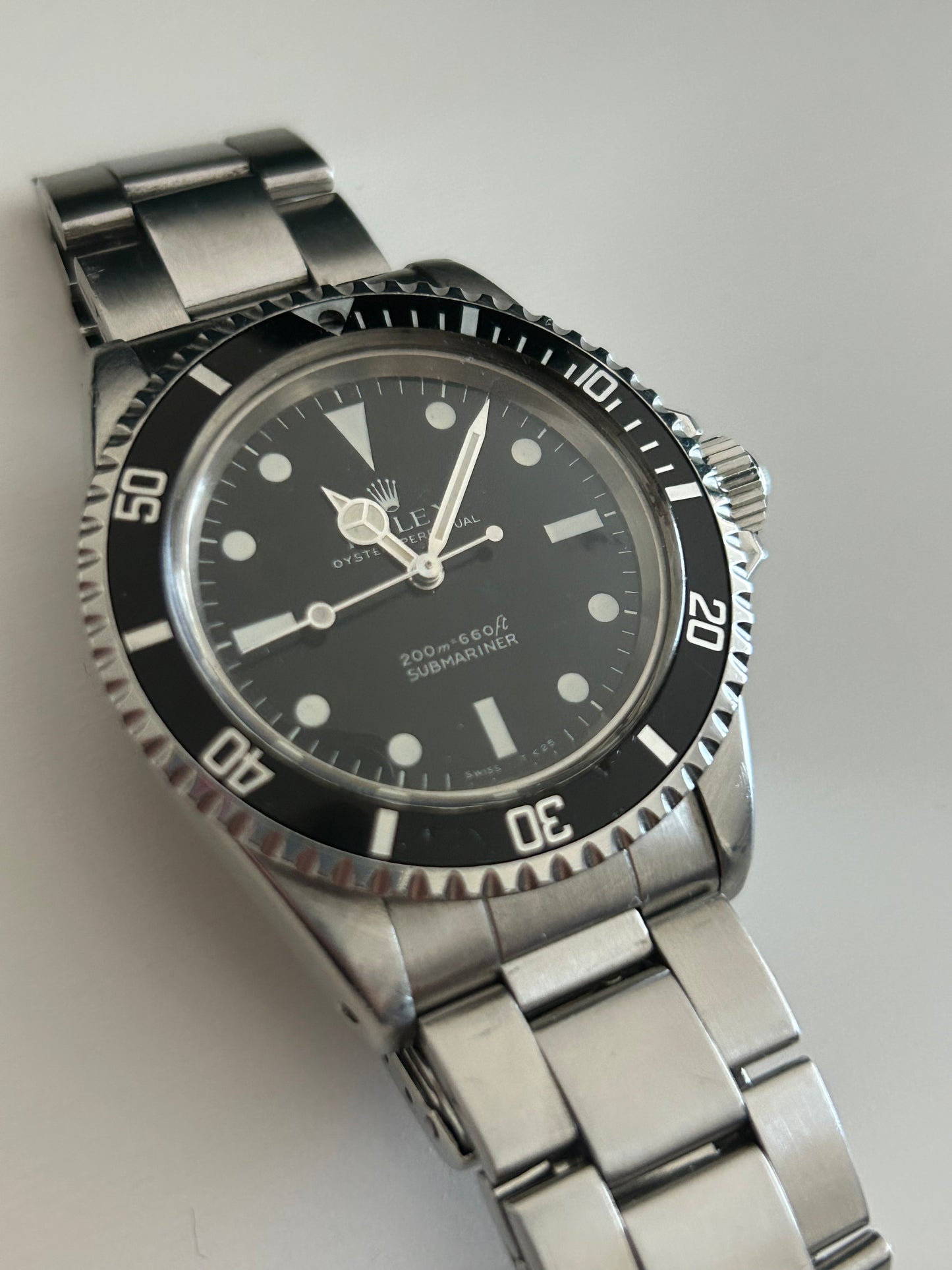 Rolex Submariner 5513 meter First 1967