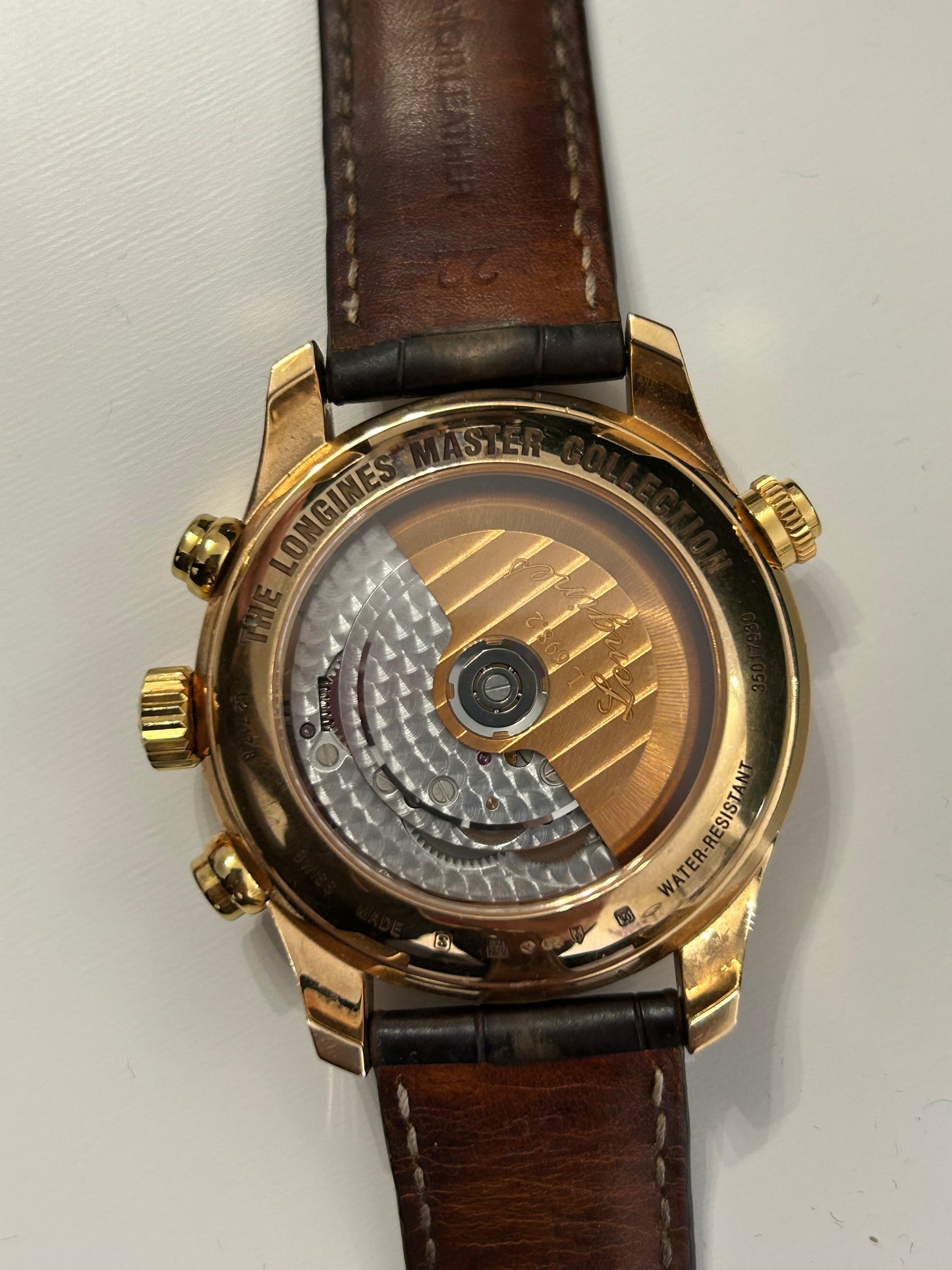 Longines calendar retrograde
