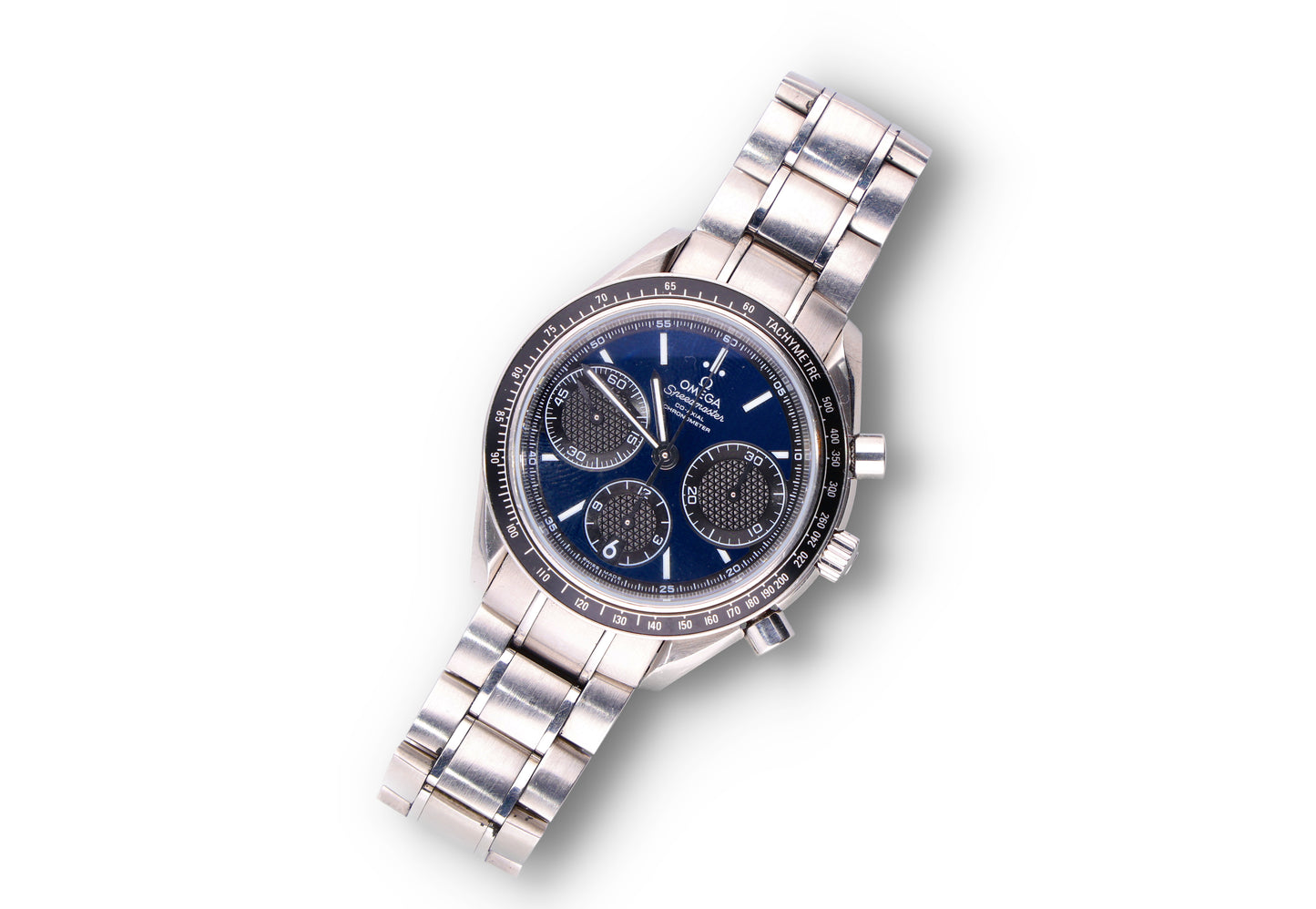 Omega Speedmaster blu dial