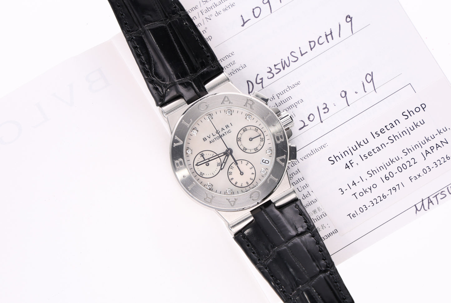 Bvlgari Diagono DG 35 WSL