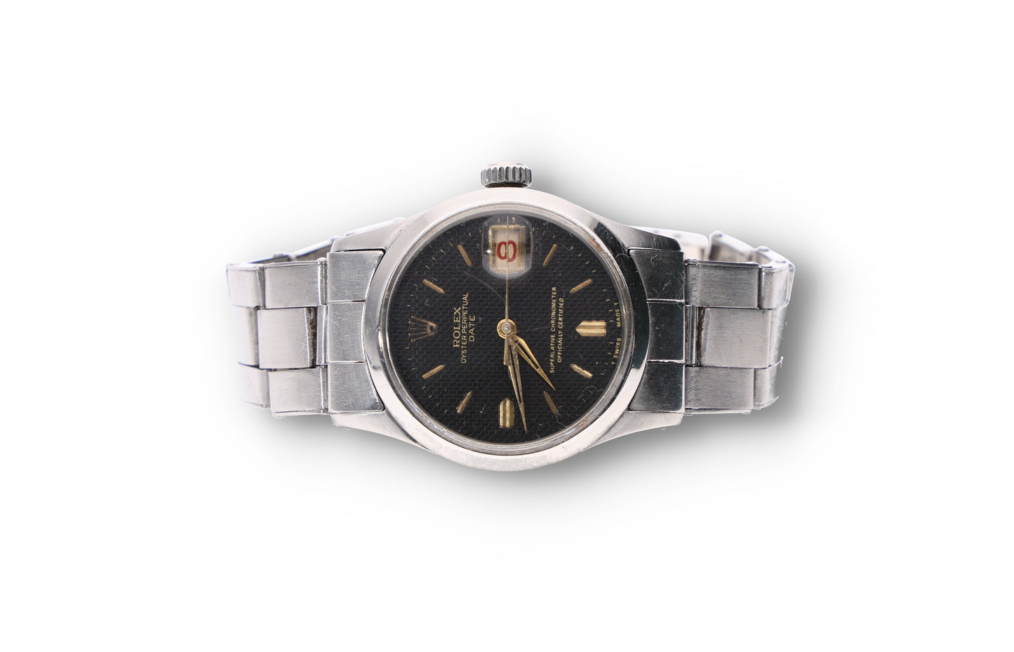 Rolex Honey Comb Dial 34mm ref 6518