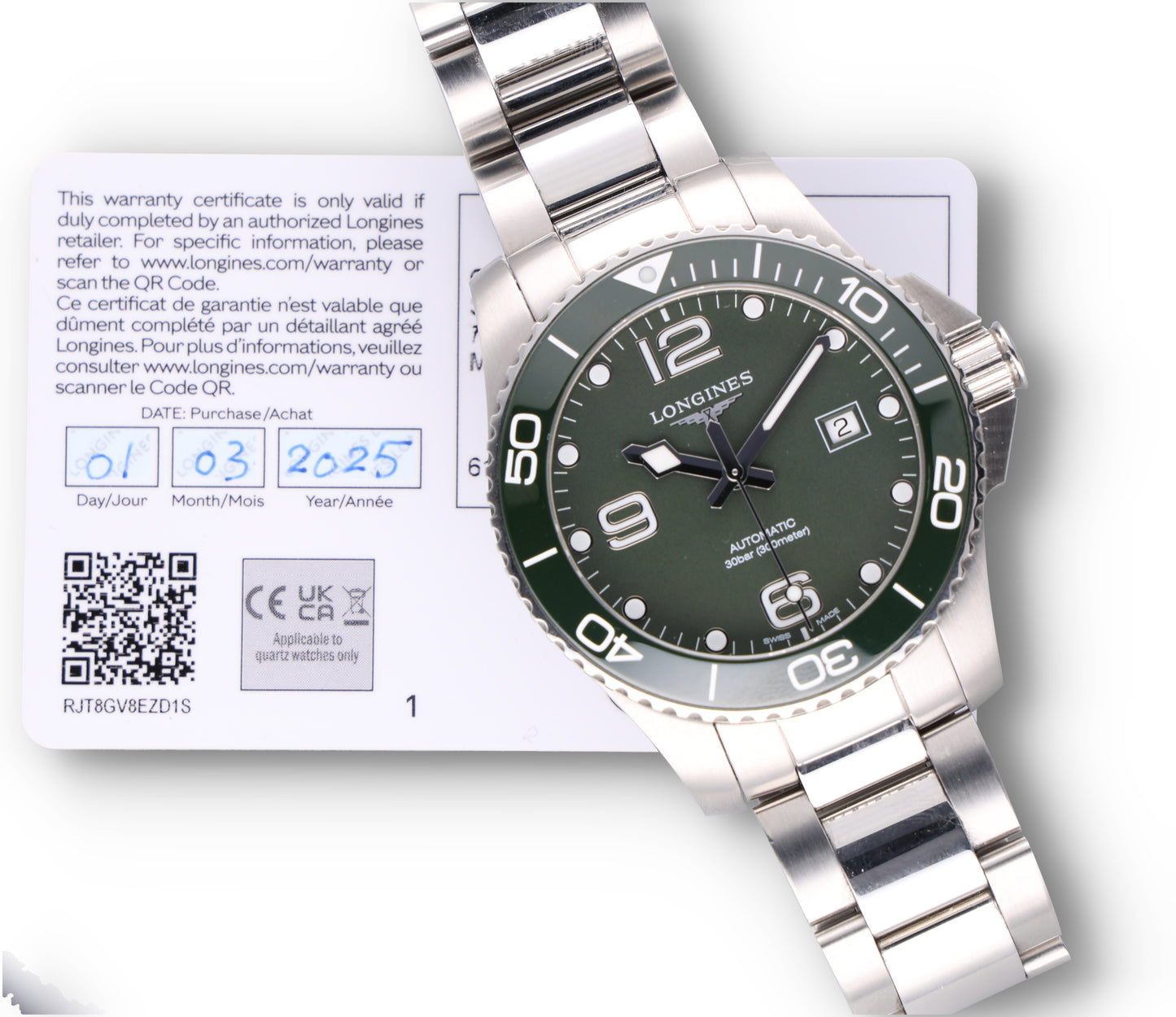 Longines L37824066 new card