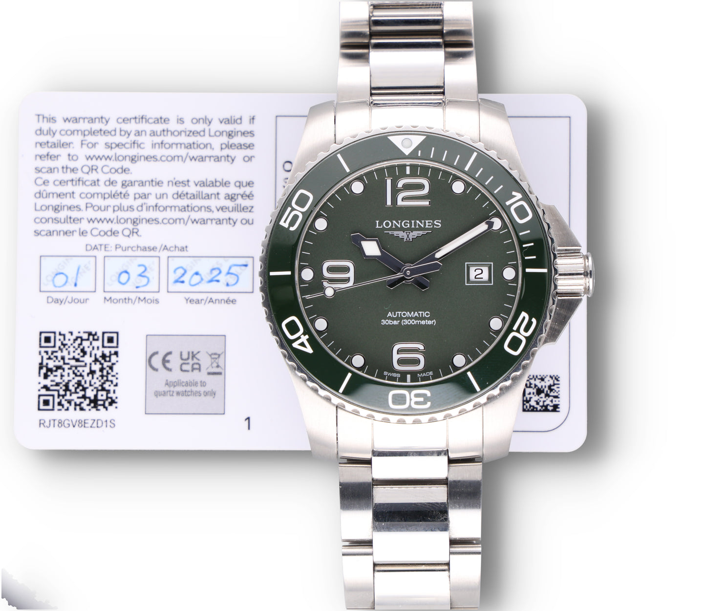 Longines L37824066 new card