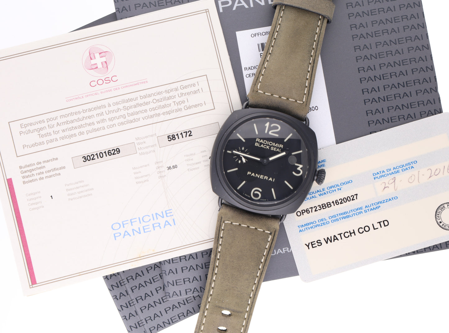 Panerai Radiomir pam00292
