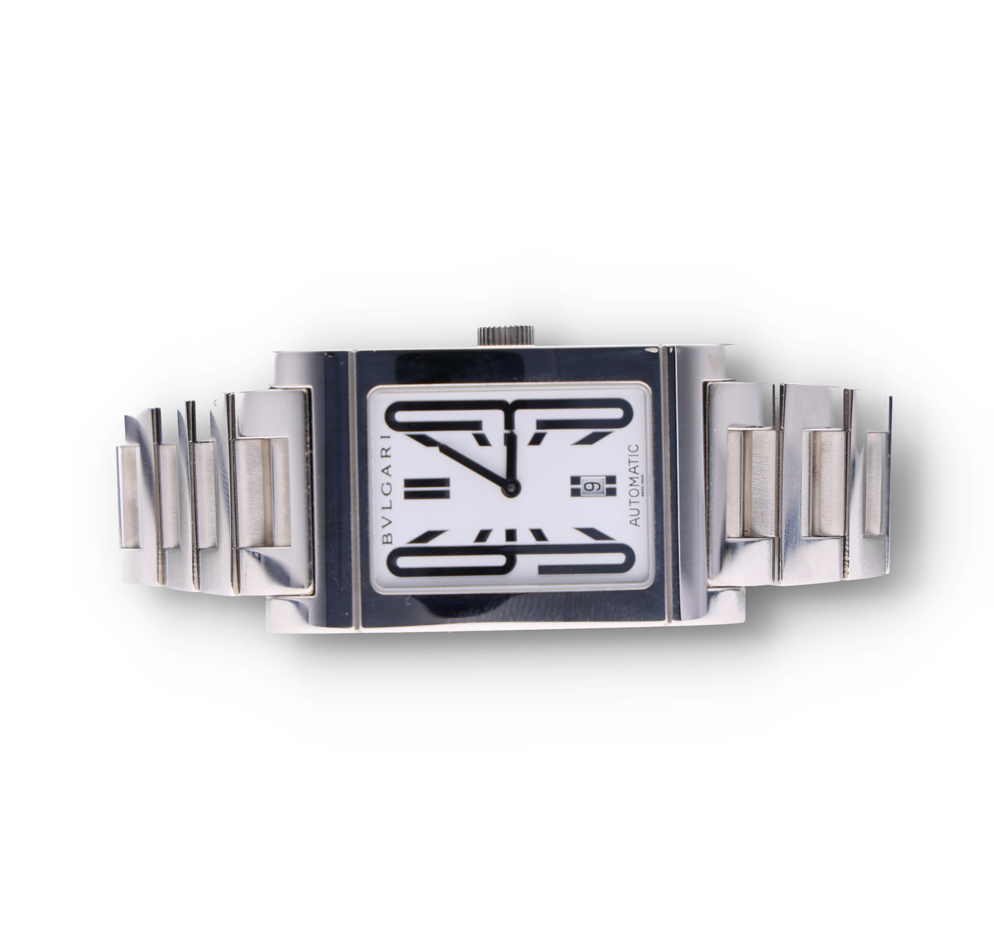 Bvlgari Rettangolo rt45s original paper