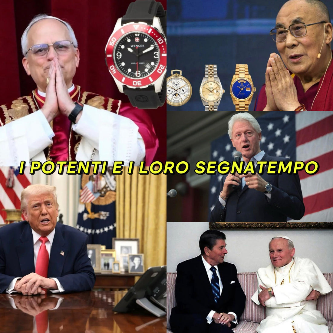 GLI OROLOGI DEI POTENTI