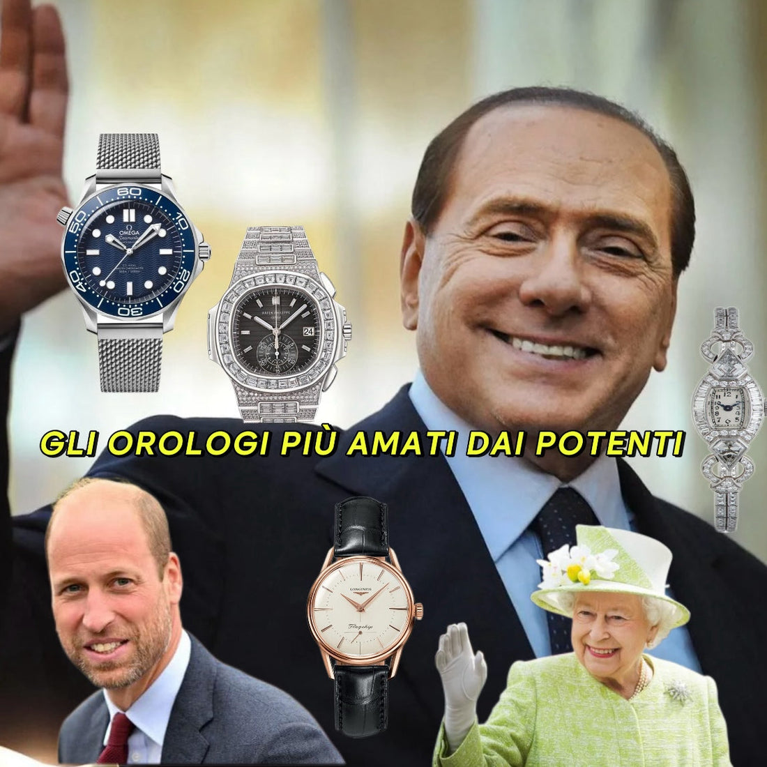 OROLOGI AL POLSO DEI POTENTI