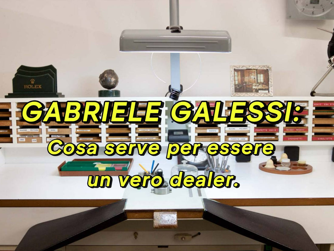 Dal Savoir-Faire Familiare alla Collezione Rolex per il Milan: la Storia di Gabriele Galessi, Orologiaio e Commerciante di Eccellenza