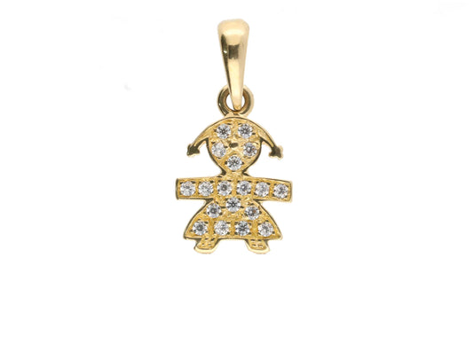 Pendente kid in oro 18 kt