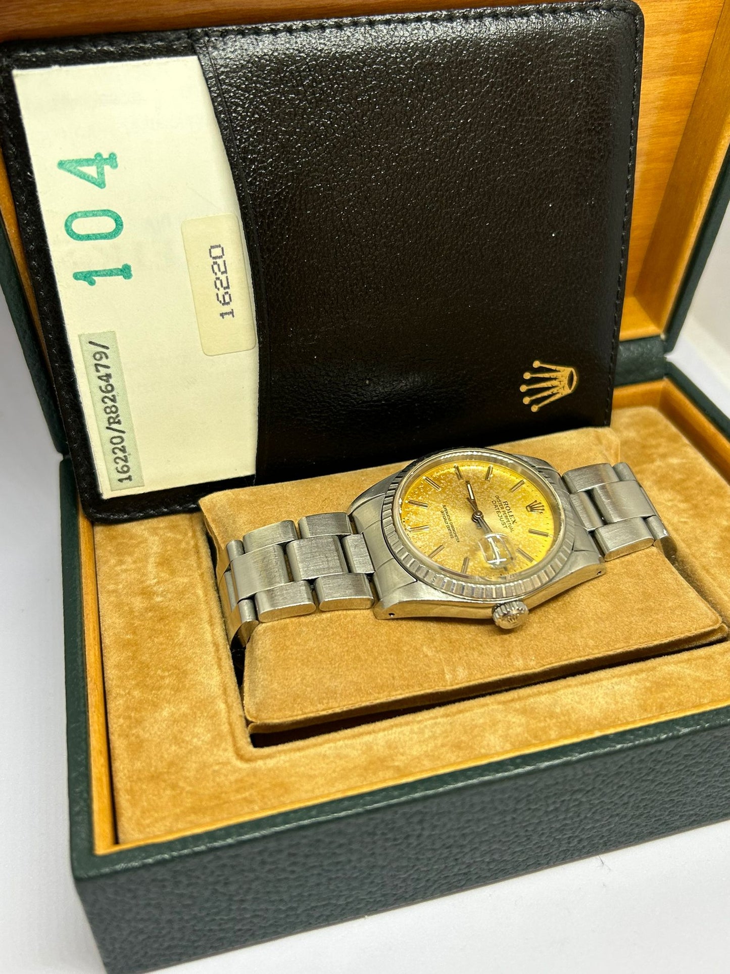 Rolex Datejust 16220 Tropical Full set