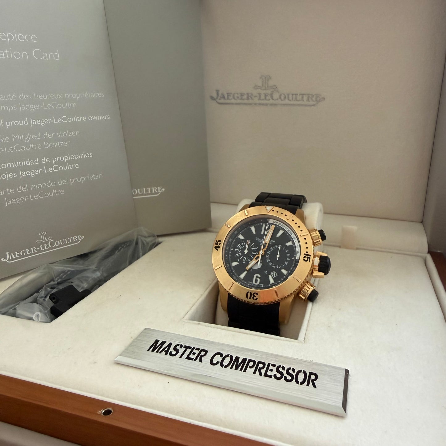 Jaeger-LeCoultre Master compressor