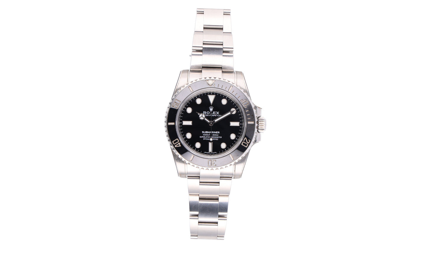 Rolex Submariner 114060 card bicolore