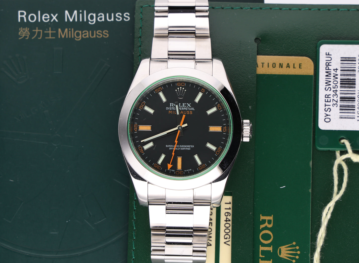 Rolex Milgaus 116400gv