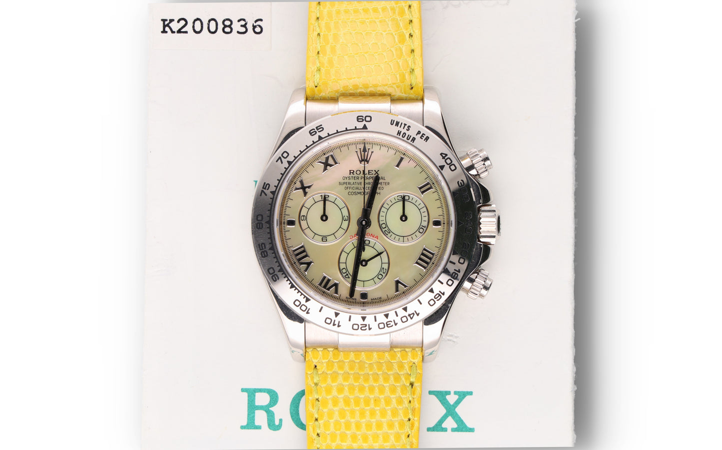 Rolex Daytona 116519 Beach