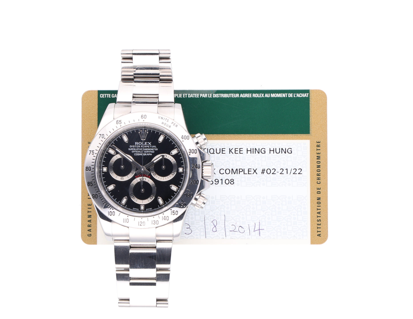 Rolex 116520 DAYTONA CHROMALIGHT