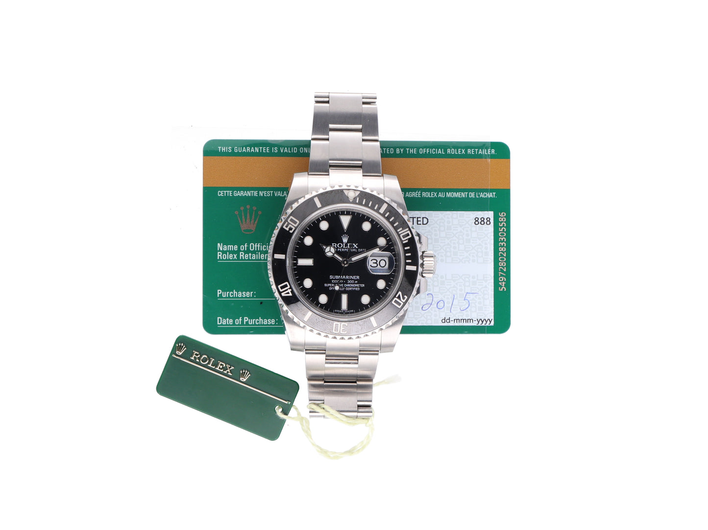 Rolex 116610LN Submariner 2015