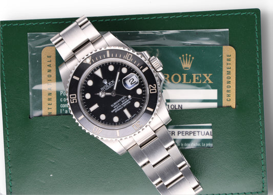 Rolex Submariner 116610LN Card 2011