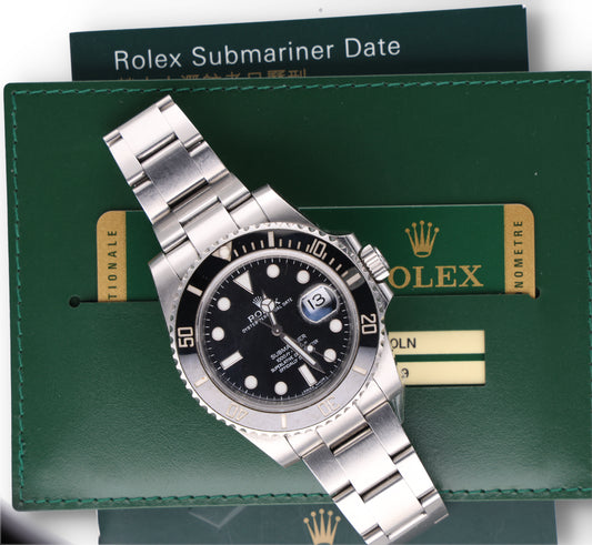 Rolex Submariner 116610LN Card