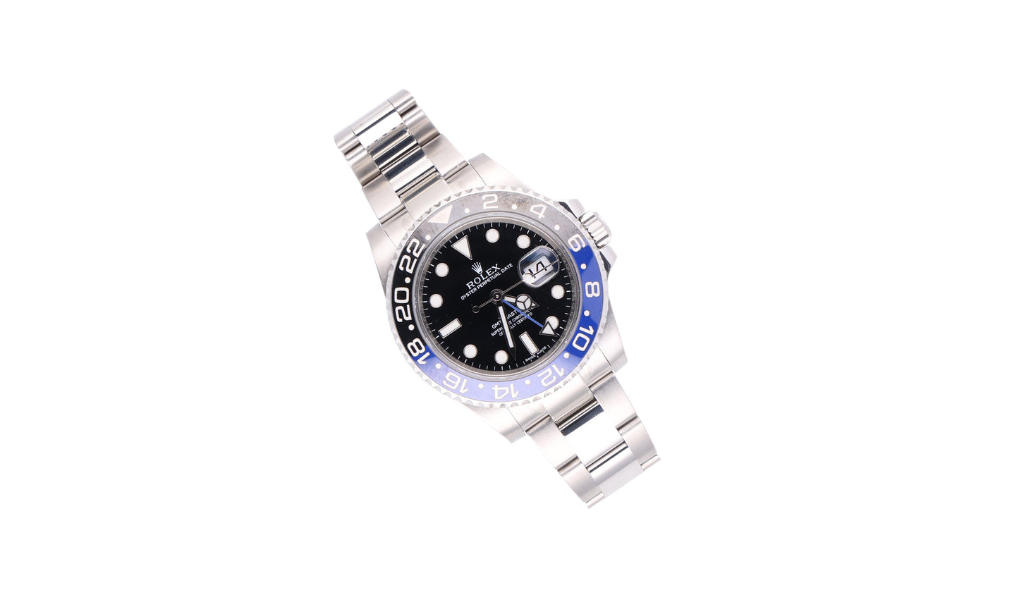 Rolex gmt batman 116710blnr 2014