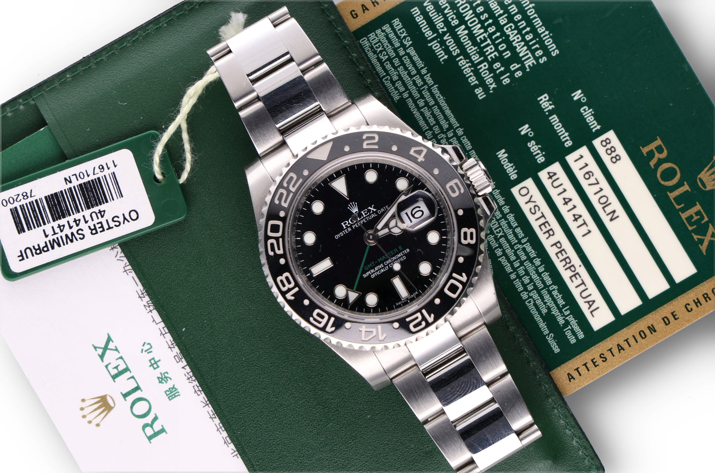 Rolex GMT Master 116710LN