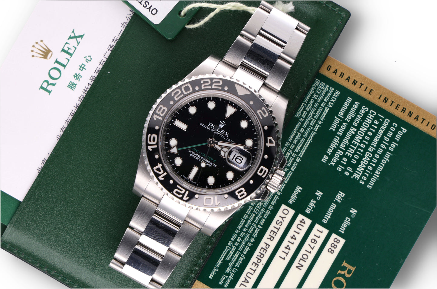 Rolex GMT Master 116710LN