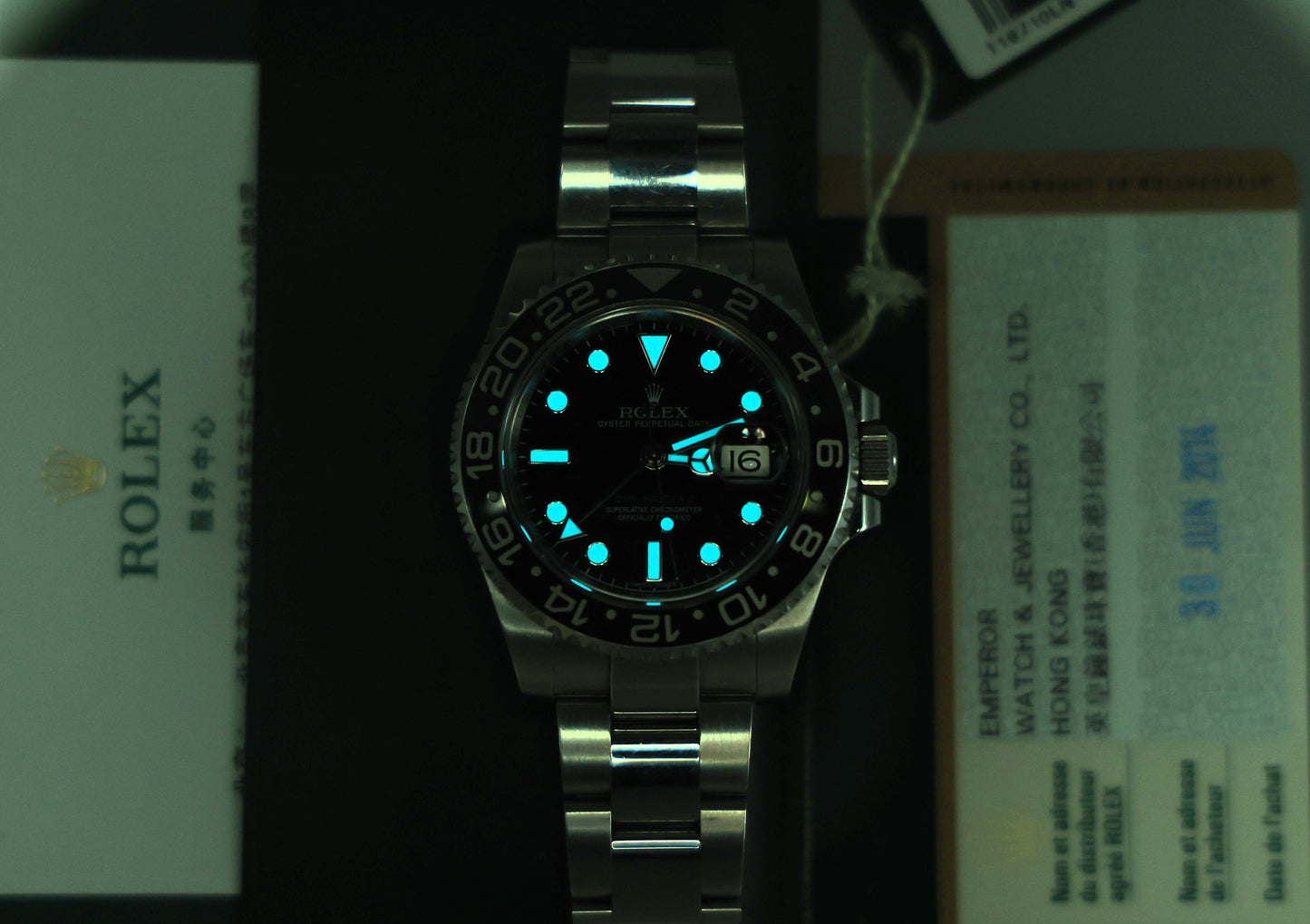 Rolex GMT Master 116710LN