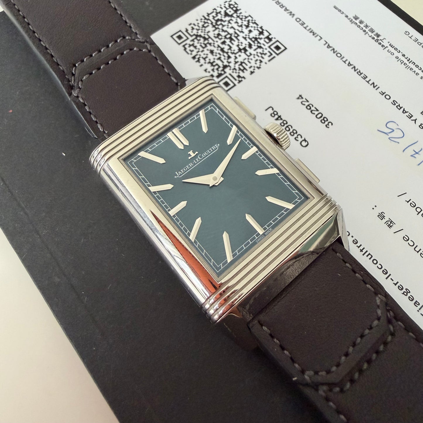 Jaeger-LeCoultre reverso duo face skeleton crono Q389848J