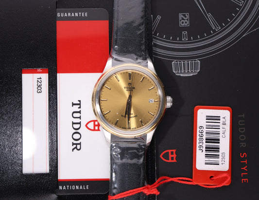 Tudor Style 12303 new full stickers open date champ