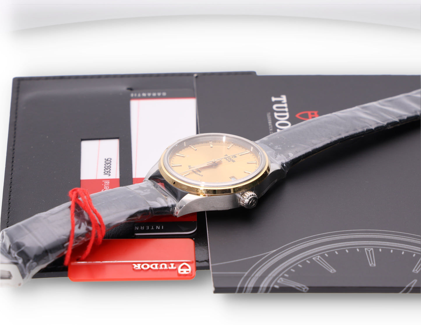 Tudor Style 12303 new full stickers open date champ