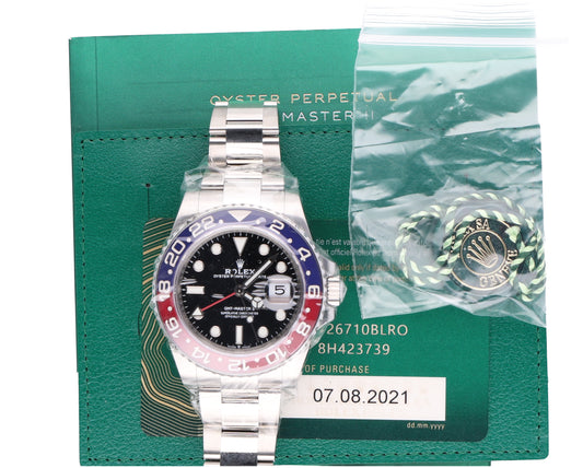 Rolex GMT 126710BLRO PEPSI