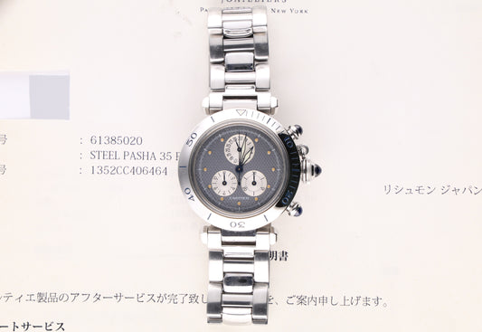 Cartier Pasha 13521 Steel