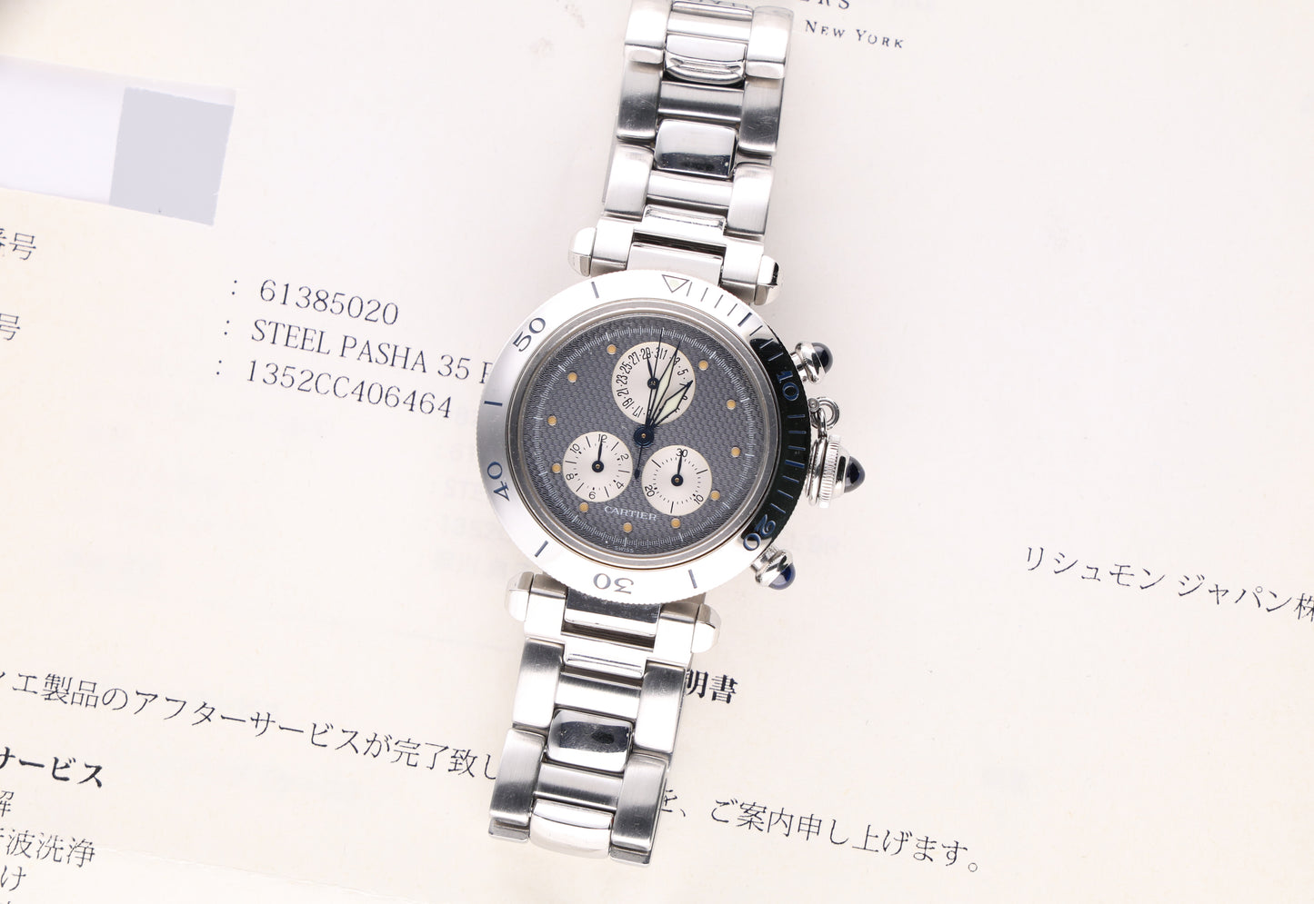 Cartier Pasha 13521 Steel