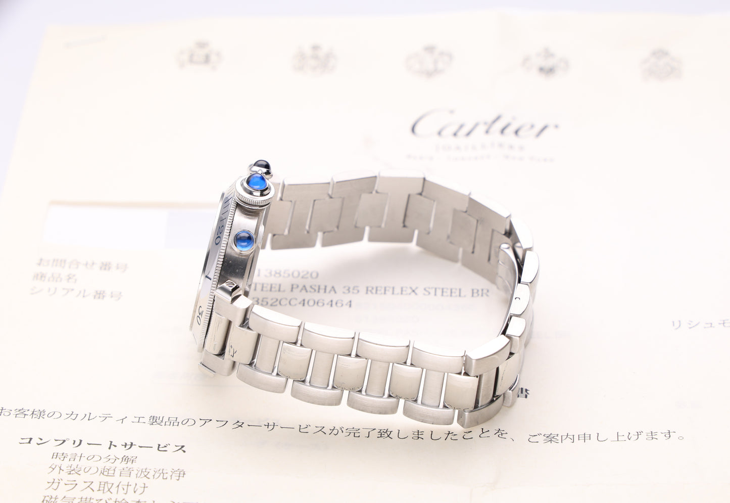 Cartier Pasha 13521 Steel