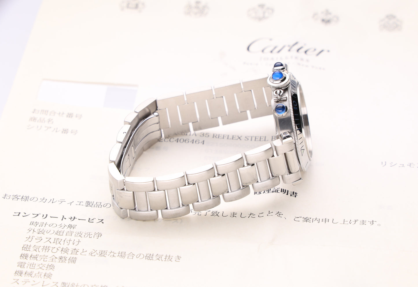 Cartier pasha 35mm 1352
