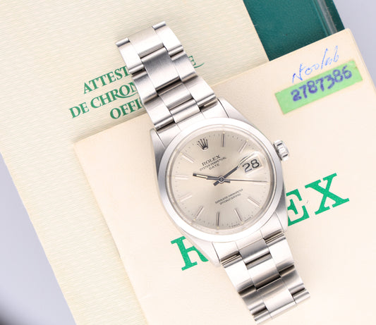 Rolex 1500 34mm with origiaPaper
