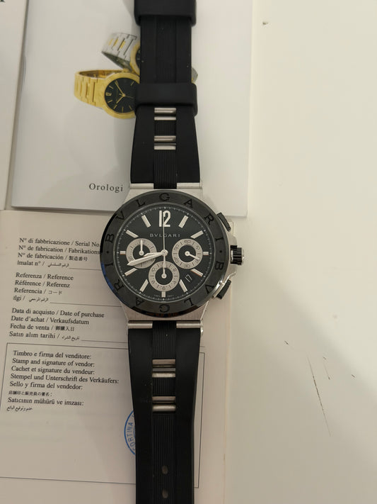 Bulgari Diagono Chronograph Ref. DG42SCCH