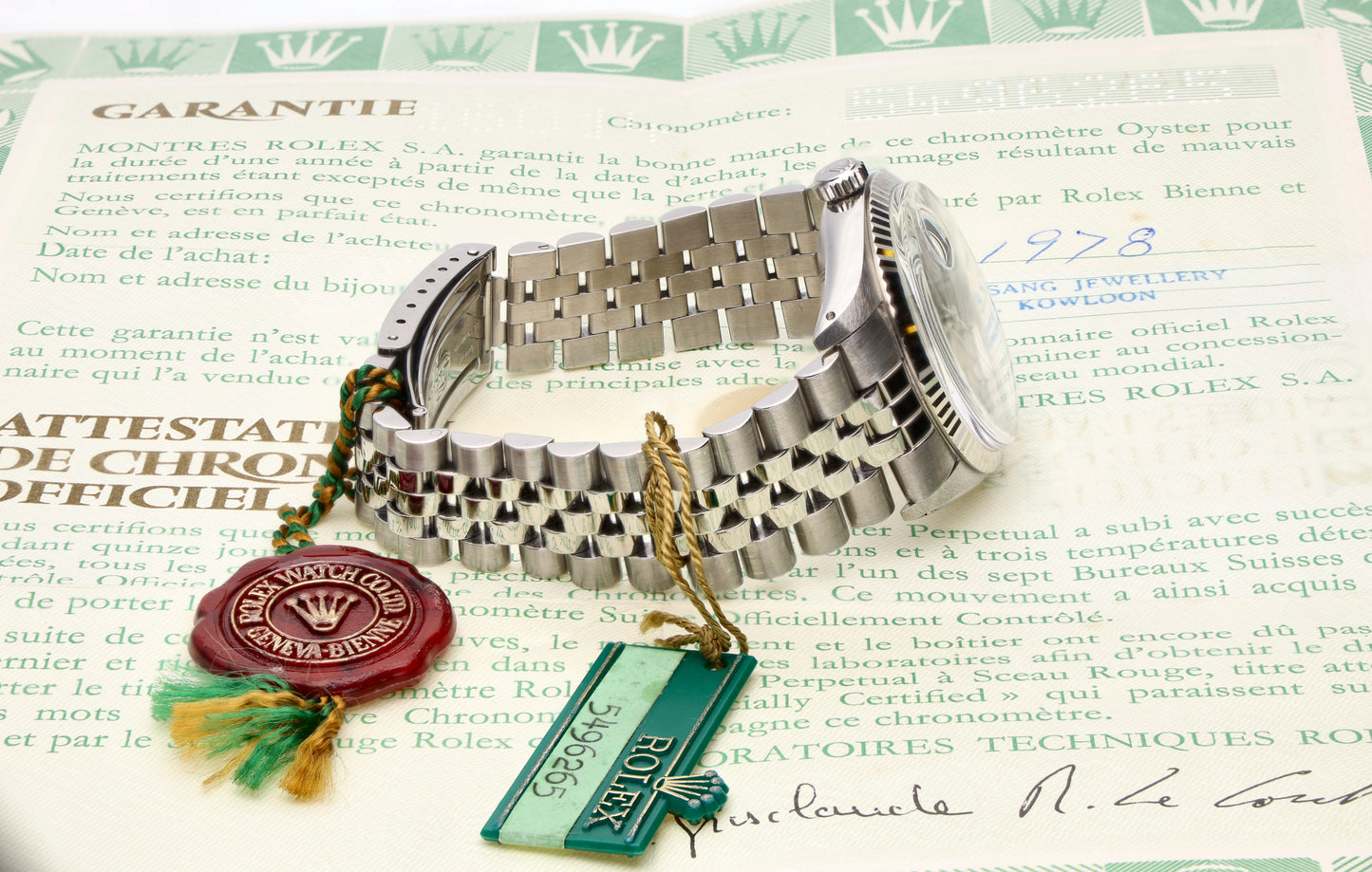 Rolex Datejust 16014 Linen Dial perfect condition
