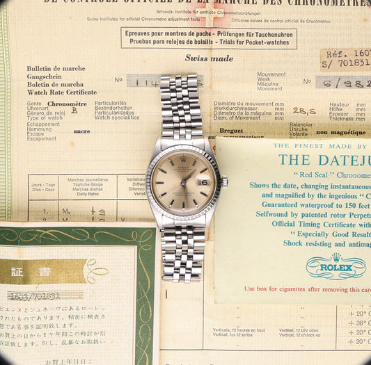 Rolex Datejust 1603 from 1964 full set