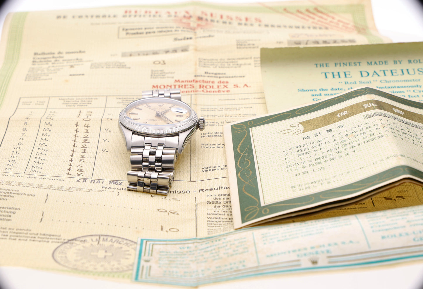Rolex Datejust 1603 from 1964 full set