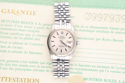 Rolex 1601 Paper