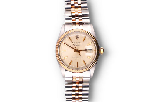 Rolex Datejust 1601 Steel and Rose Gold 36 mm