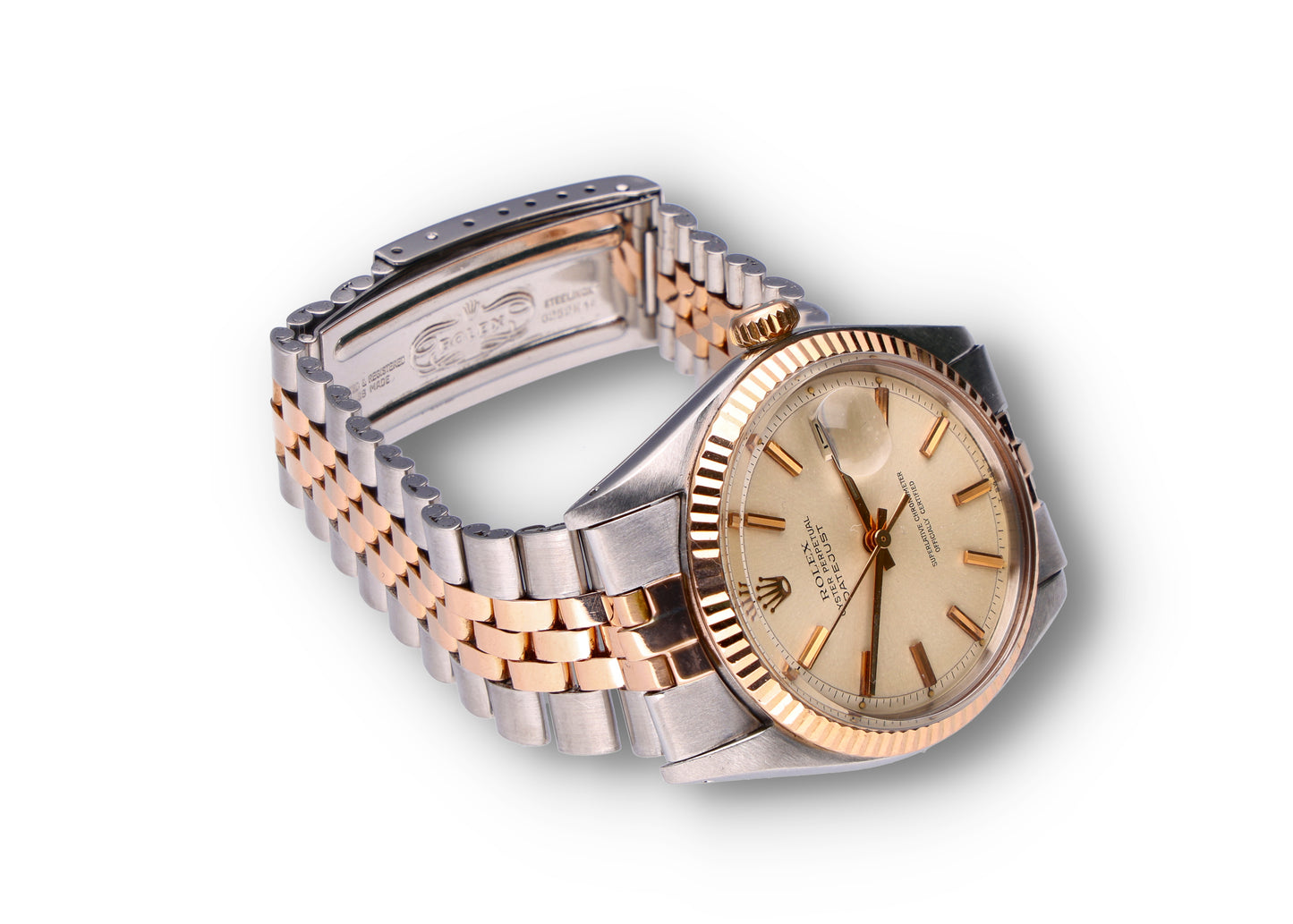 Rolex Datejust 1601 Steel and Rose Gold 36 mm