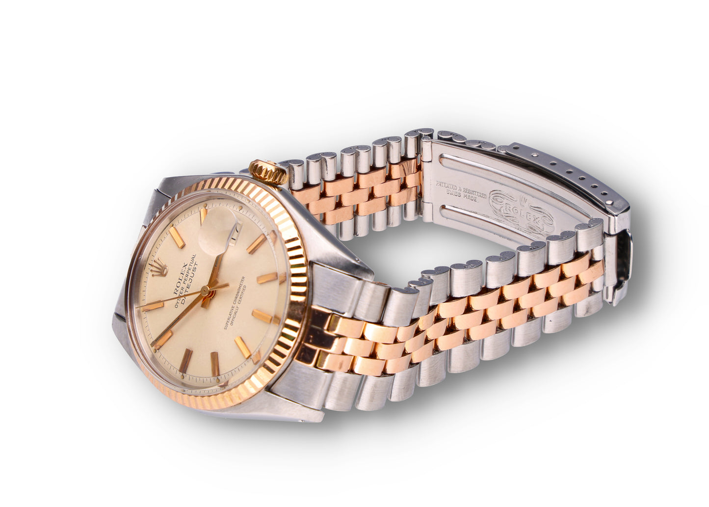 Rolex Datejust 1601 Steel and Rose Gold 36 mm