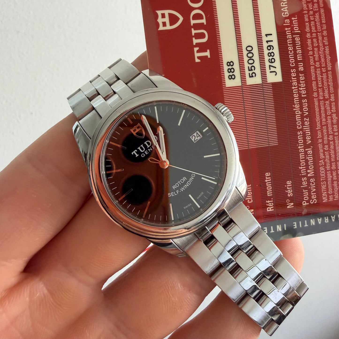 Tudor 55000 day date