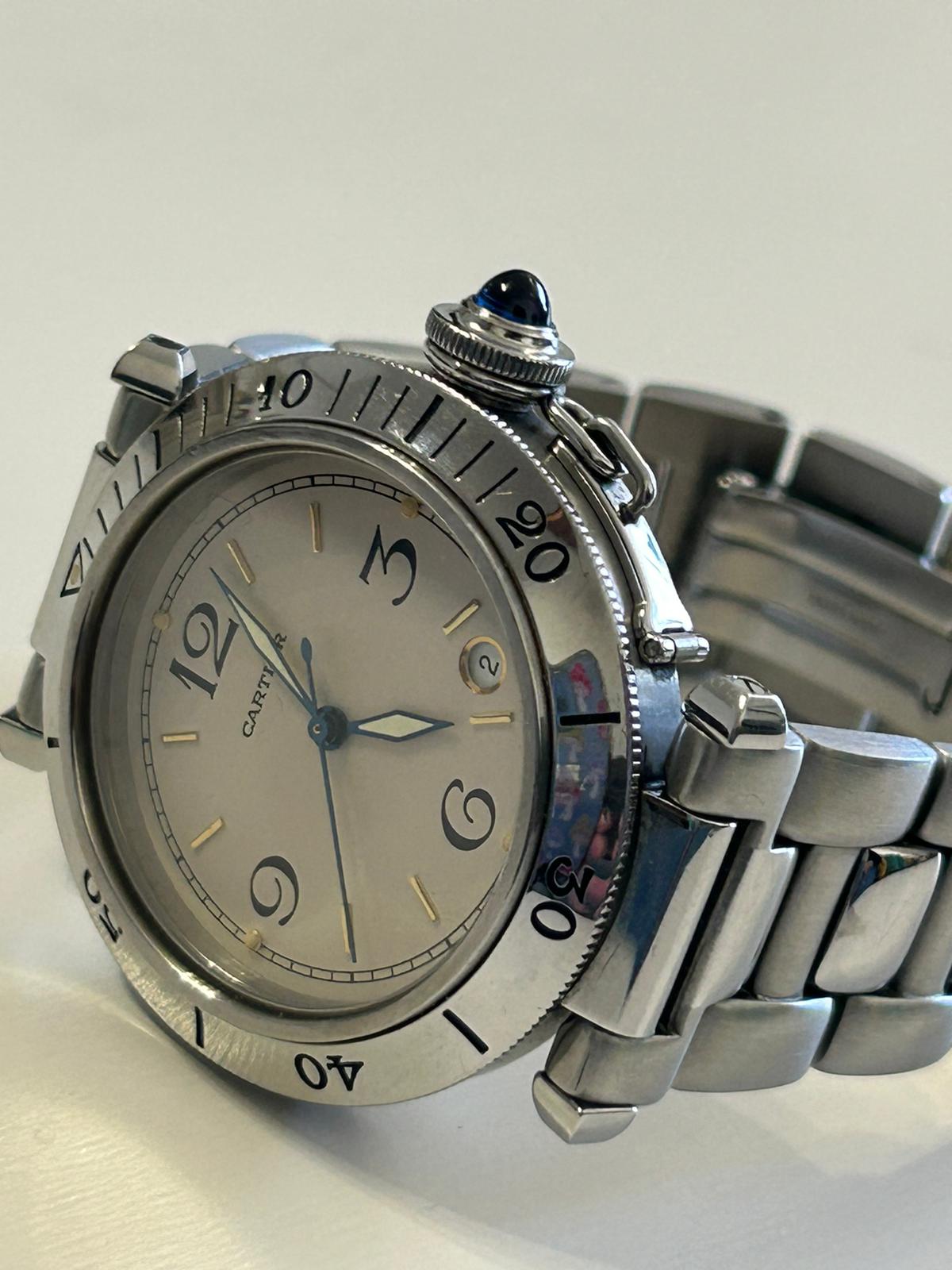 Cartier pasha 38mm automatico