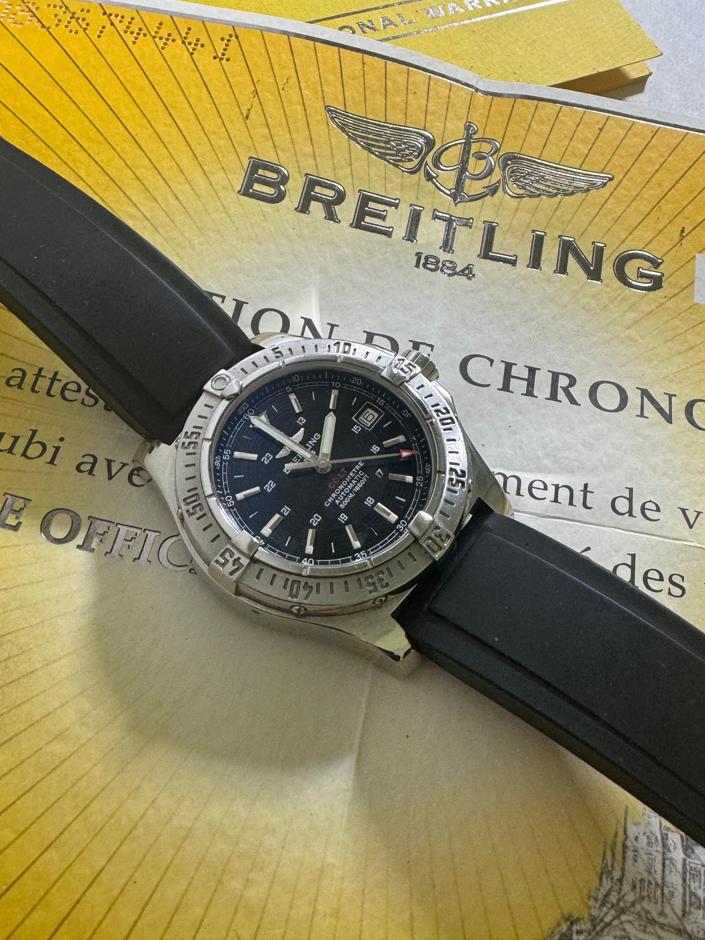 Breitling colt paper