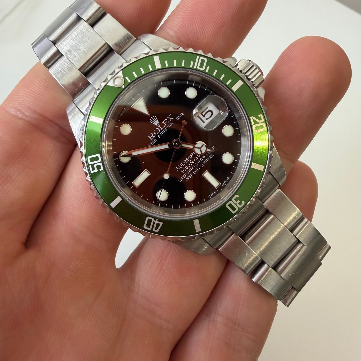 Rolex Kermit Far Four 16610LV