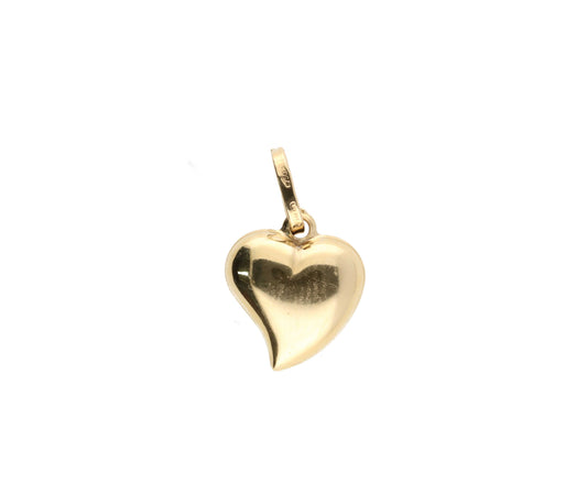 Pendente cuore in oro 18 kt