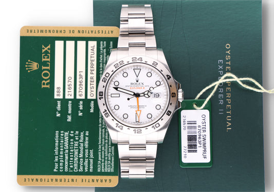 Rolex Explorer II Polar 216570